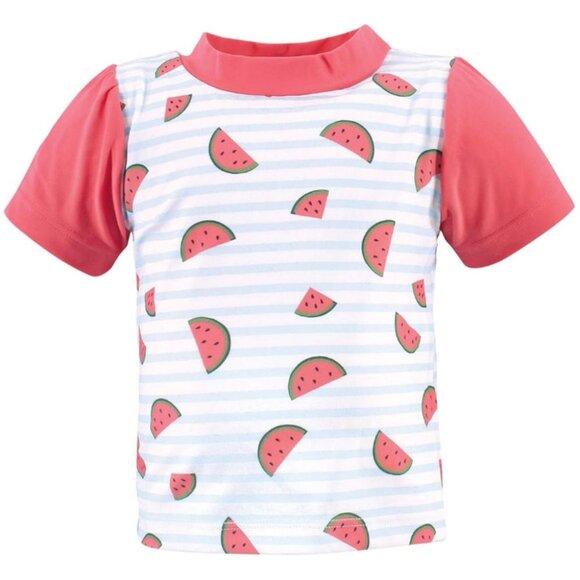 HUDSON BAY Watermelon Baby Swim Rashguard Set - Picture 2 of 3